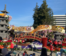 OneLegacy Donate Life float in the 2025 Rose Parade