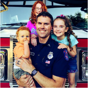 Jeff Leuschen and family